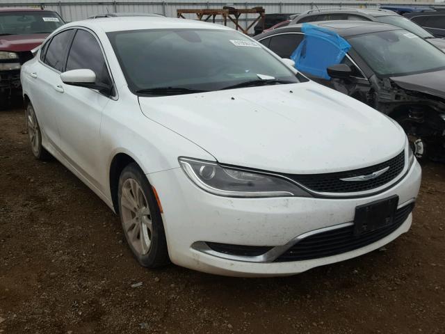 1C3CCCAB9FN639970 - 2015 CHRYSLER 200 LIMITE WHITE photo 1