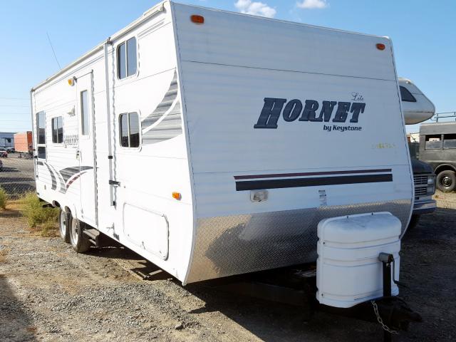 4YDT24R215E314783 - 2005 KEYSTONE HORNET WHITE photo 1