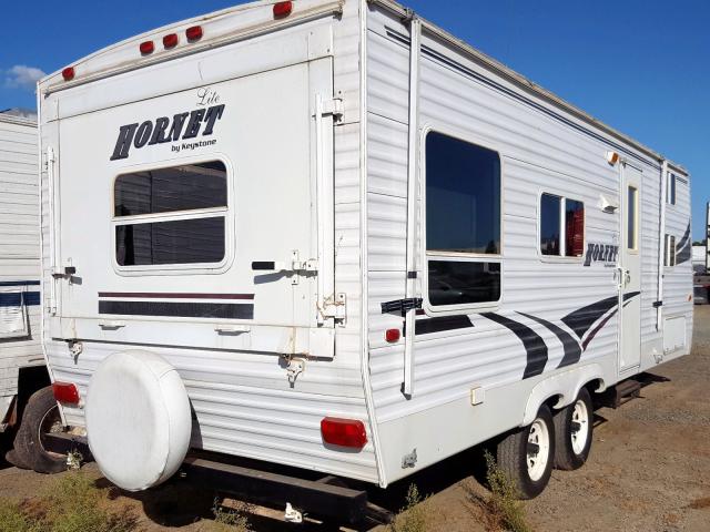 4YDT24R215E314783 - 2005 KEYSTONE HORNET WHITE photo 4