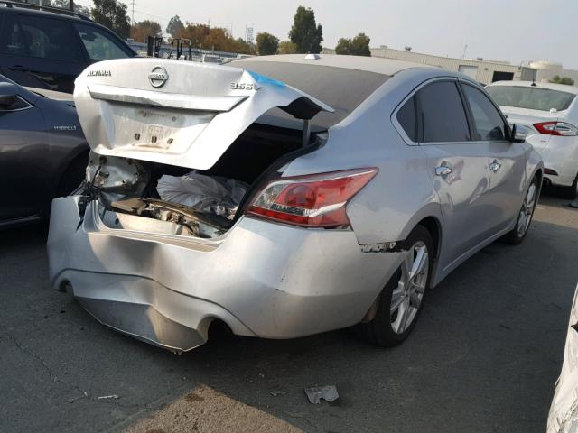 1N4BL3AP3DC112573 - 2013 NISSAN ALTIMA 3.5 SILVER photo 4