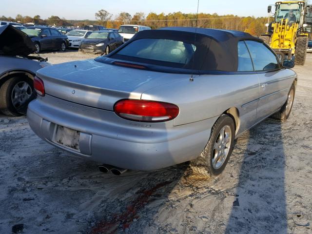 3C3EL55H8YT303572 - 2000 CHRYSLER SEBRING JX SILVER photo 4