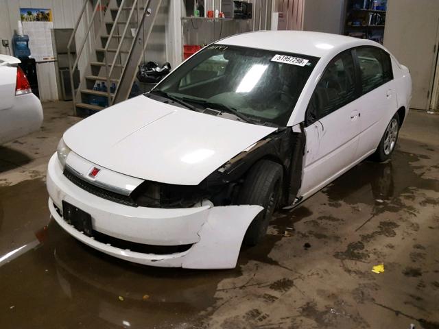 1G8AJ52F34Z159817 - 2004 SATURN ION LEVEL WHITE photo 2