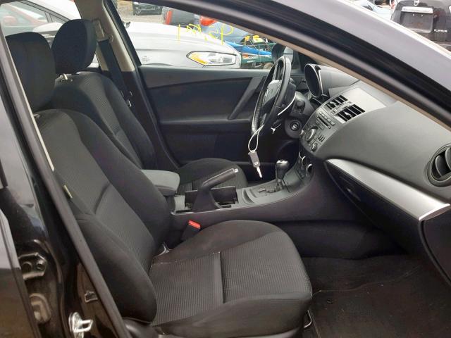 JM1BL1V87C1677923 - 2012 MAZDA 3 I BLACK photo 5