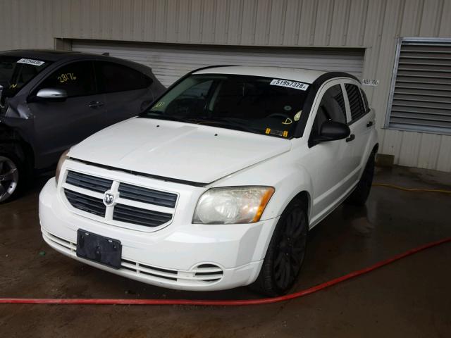 1B3HB28B68D754301 - 2008 DODGE CALIBER WHITE photo 2