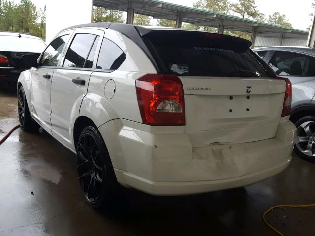 1B3HB28B68D754301 - 2008 DODGE CALIBER WHITE photo 3