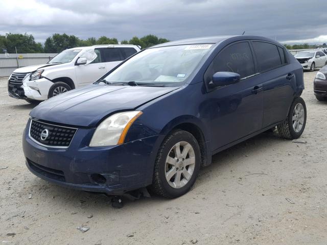 3N1AB61E58L713201 - 2008 NISSAN SENTRA 2.0 BLUE photo 2