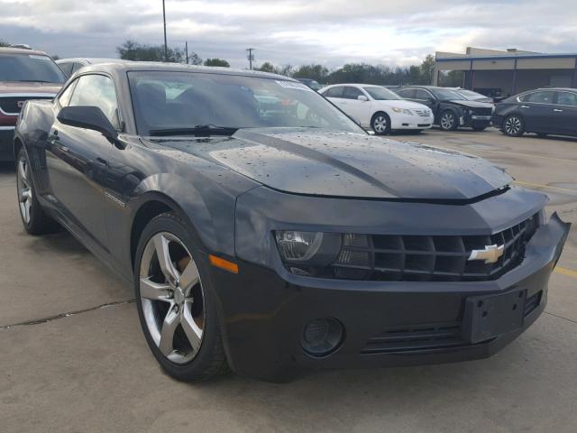 2G1FA1E30D9131787 - 2013 CHEVROLET CAMARO LS BLACK photo 1