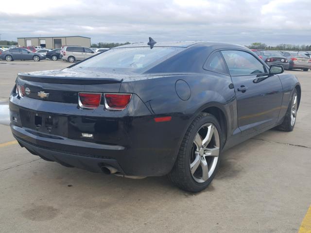 2G1FA1E30D9131787 - 2013 CHEVROLET CAMARO LS BLACK photo 4