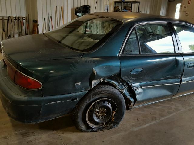 2G4WS52J311302357 - 2001 BUICK CENTURY CU GREEN photo 10