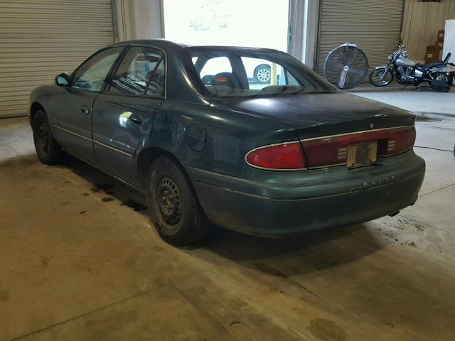 2G4WS52J311302357 - 2001 BUICK CENTURY CU GREEN photo 3