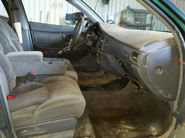 2G4WS52J311302357 - 2001 BUICK CENTURY CU GREEN photo 5