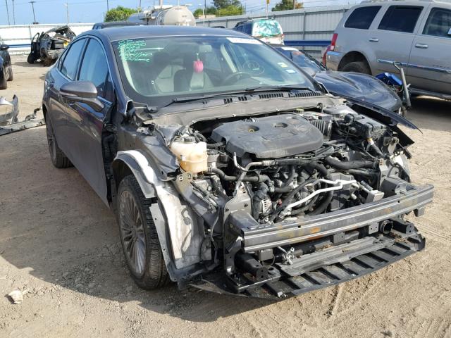 3FA6P0K95ER164861 - 2014 FORD FUSION TIT CHARCOAL photo 1