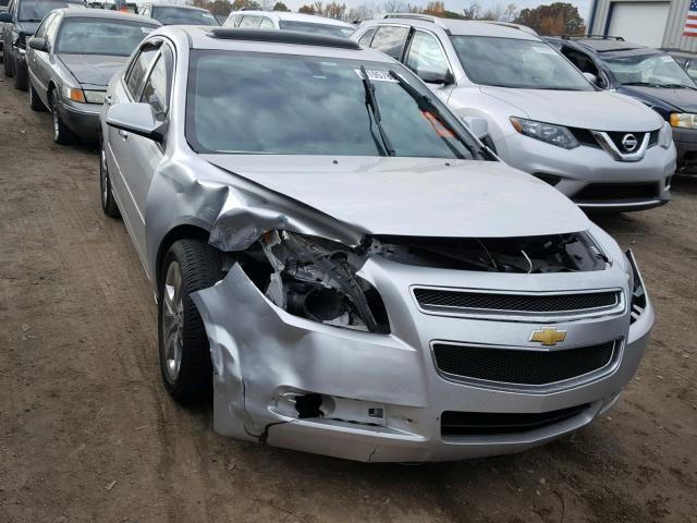 1G1ZC5EB3AF148320 - 2010 CHEVROLET MALIBU 1LT SILVER photo 1