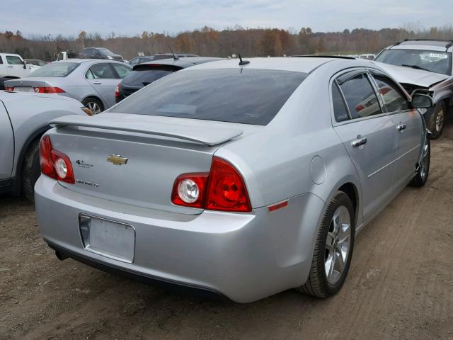 1G1ZC5EB3AF148320 - 2010 CHEVROLET MALIBU 1LT SILVER photo 4