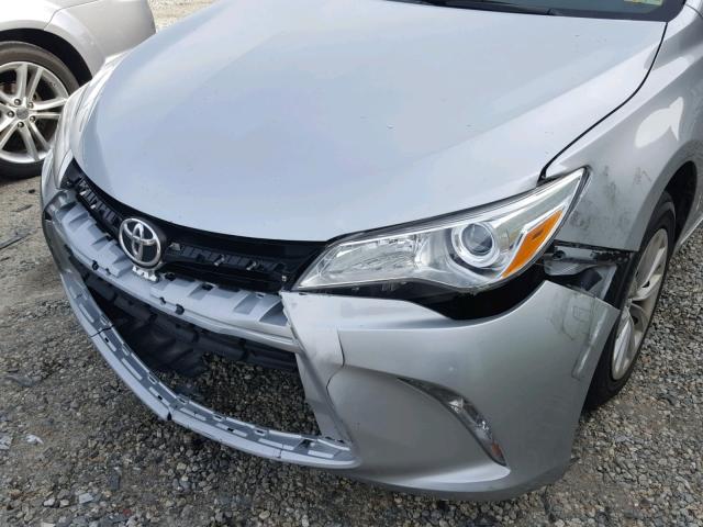 4T1BF1FK8GU599556 - 2016 TOYOTA CAMRY LE SILVER photo 9
