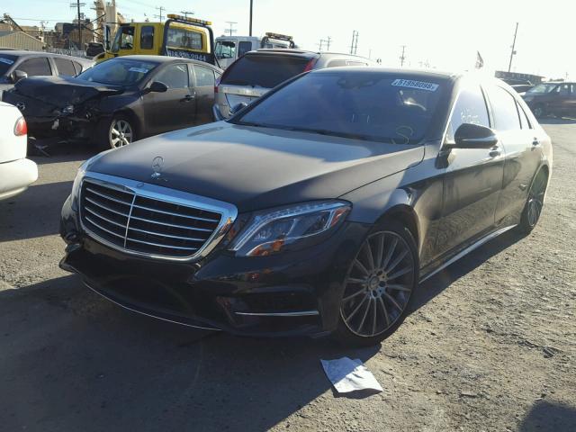 WDDUG8CB6GA236039 - 2016 MERCEDES-BENZ S 550 BLACK photo 2