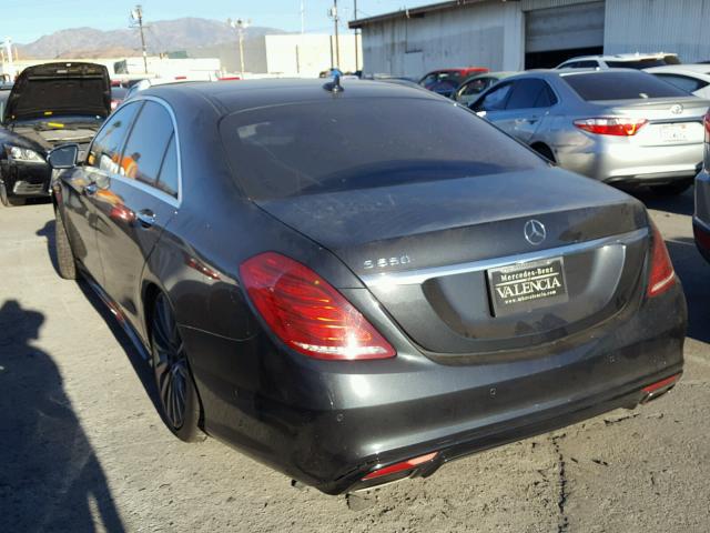 WDDUG8CB6GA236039 - 2016 MERCEDES-BENZ S 550 BLACK photo 3