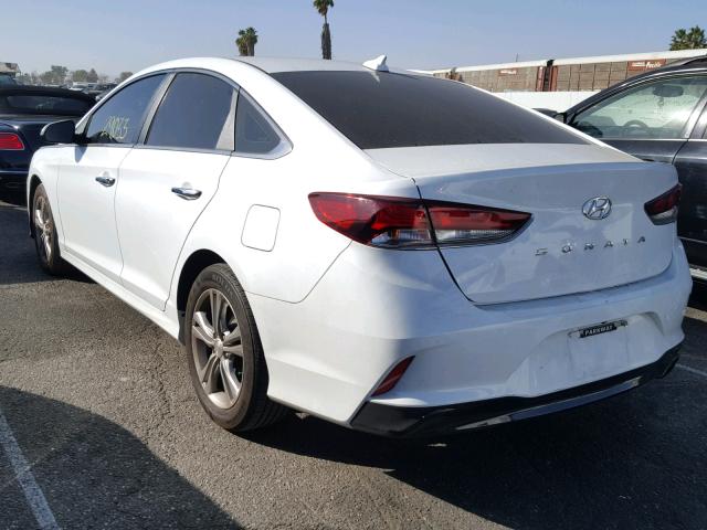 5NPE34AF0JH656159 - 2018 HYUNDAI SONATA SPO WHITE photo 3