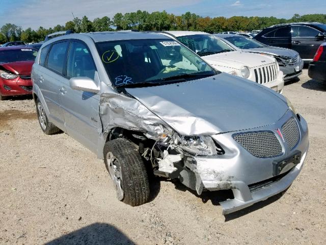 5Y2SL658X7Z442517 - 2007 PONTIAC VIBE SILVER photo 1