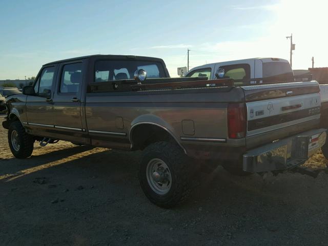 2FTJW36M8PCA47181 - 1993 FORD F350 BROWN photo 3