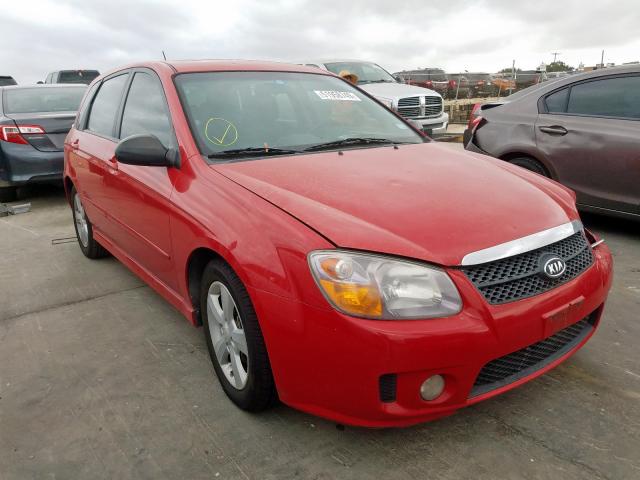 KNAFE161375007391 - 2007 KIA SPECTRA5 S RED photo 1