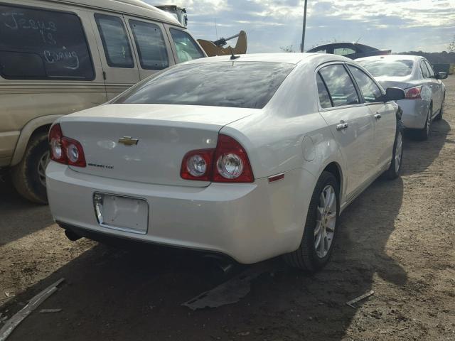 1G1ZE5E79AF101041 - 2010 CHEVROLET MALIBU LTZ თეთრი ფოტო 4