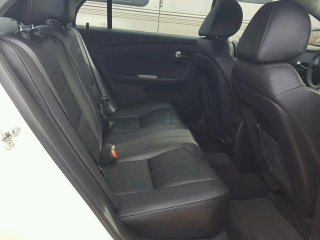 1G1ZE5E79AF101041 - 2010 CHEVROLET MALIBU LTZ თეთრი ფოტო 6