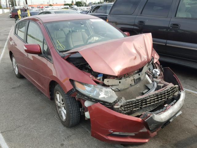 JHMZE2H76AS004984 - 2010 HONDA INSIGHT EX RED photo 1