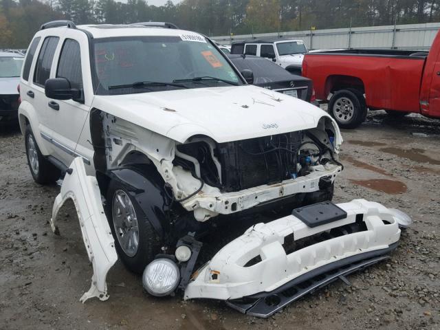 1J4GK58K06W114821 - 2006 JEEP LIBERTY LI WHITE photo 1