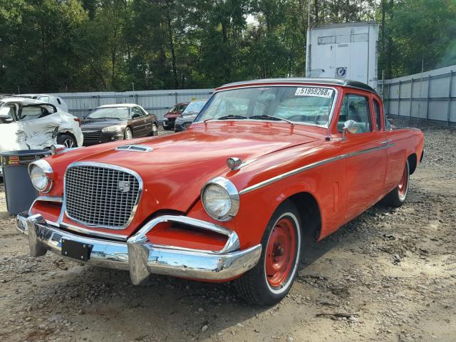 8430225 - 1956 STUDEBAKER HAWK ORANGE photo 2