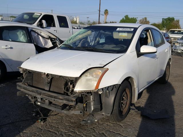 3N1AB61E27L689499 - 2007 NISSAN SENTRA 2.0 WHITE photo 2