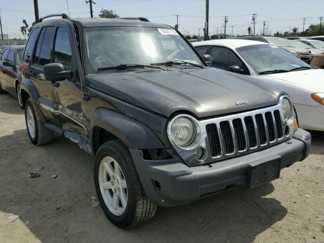 1J4GL58K95W672517 - 2005 JEEP LIBERTY LI GRAY photo 1