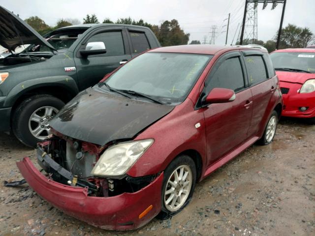 JTKKT624960151780 - 2006 TOYOTA SCION XA RED photo 2