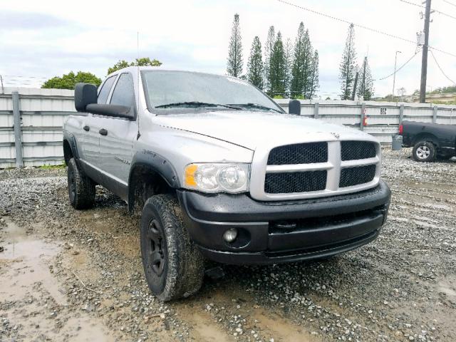 1D7KU28653J565687 - 2003 DODGE RAM 2500 S Մոխրագույն լուսանկար 1