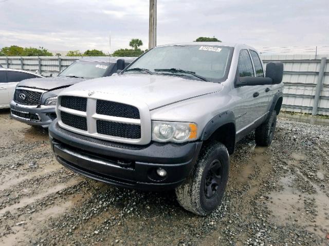 1D7KU28653J565687 - 2003 DODGE RAM 2500 S Մոխրագույն լուսանկար 2