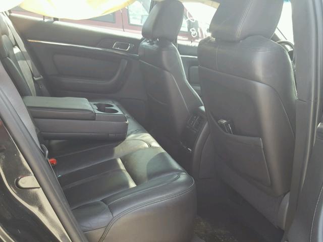 1LNHM94R89G605405 - 2009 LINCOLN MKS BLACK photo 6