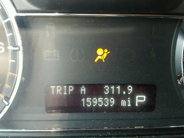 1LNHM94R89G605405 - 2009 LINCOLN MKS BLACK photo 8