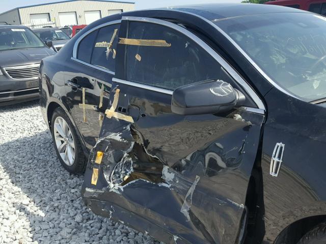 1LNHM94R89G605405 - 2009 LINCOLN MKS BLACK photo 9