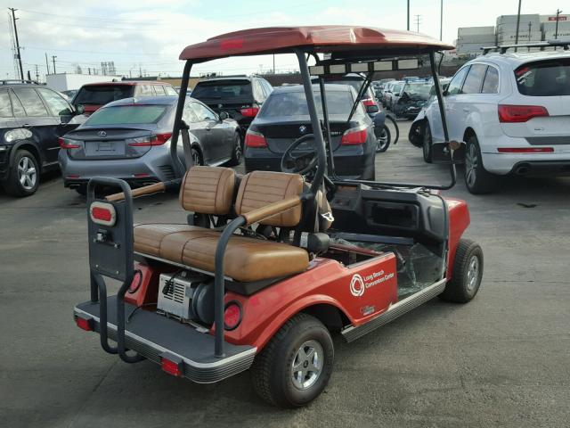 52MT22B48AA000459 - 2010 CLUB GOLF CART RED photo 4