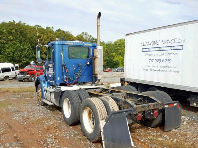 2HSCESBR95C144529 - 2005 INTERNATIONAL 9200 9200I BLUE photo 3