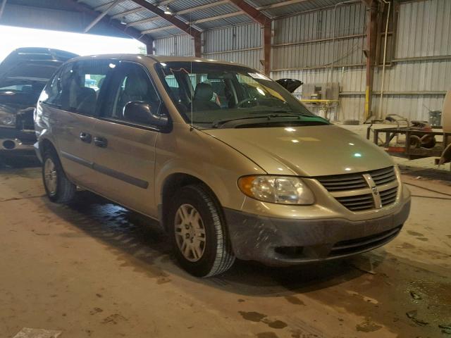 1D4GP25B86B536985 - 2006 DODGE CARAVAN SE GOLD photo 1