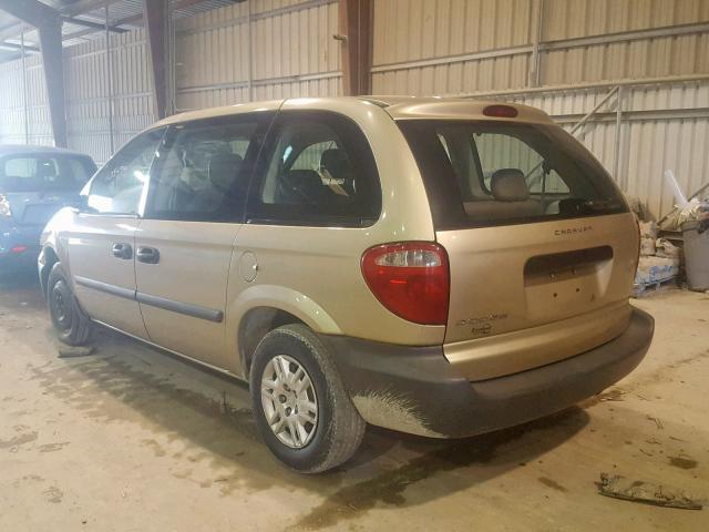 1D4GP25B86B536985 - 2006 DODGE CARAVAN SE GOLD photo 3