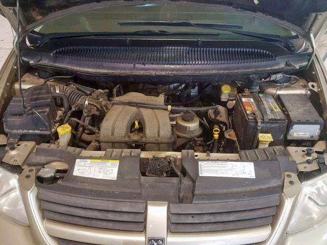 1D4GP25B86B536985 - 2006 DODGE CARAVAN SE GOLD photo 7