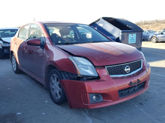 3N1AB6AP9AL715914 - 2010 NISSAN SENTRA 2.0 BURGUNDY photo 1