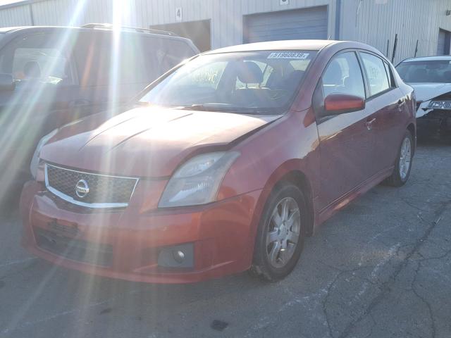 3N1AB6AP9AL715914 - 2010 NISSAN SENTRA 2.0 BURGUNDY photo 2