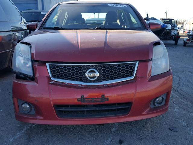 3N1AB6AP9AL715914 - 2010 NISSAN SENTRA 2.0 BURGUNDY photo 9