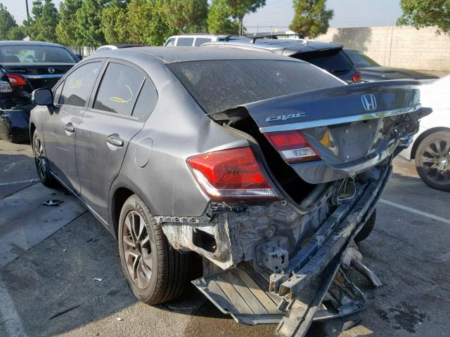 19XFB2F95DE253723 - 2013 HONDA CIVIC EXL 灰色 照片 3