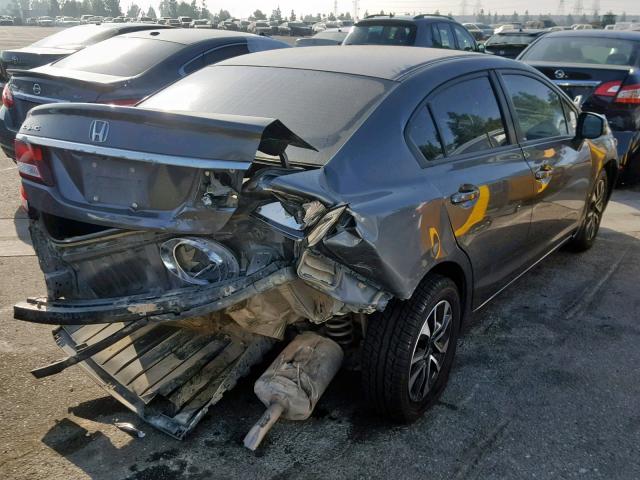 19XFB2F95DE253723 - 2013 HONDA CIVIC EXL 灰色 照片 4