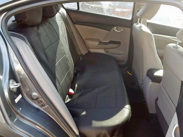 19XFB2F95DE253723 - 2013 HONDA CIVIC EXL 灰色 照片 6