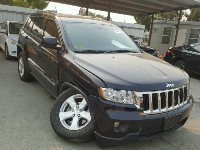 1J4RR4GG4BC642112 - 2011 JEEP GRAND CHER BLACK photo 1